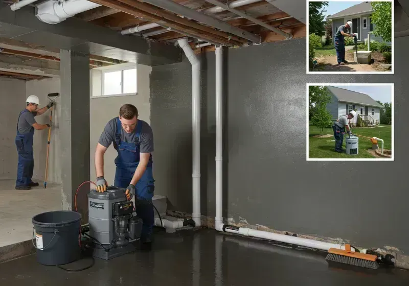 Basement Waterproofing and Flood Prevention process in Macomb, IL